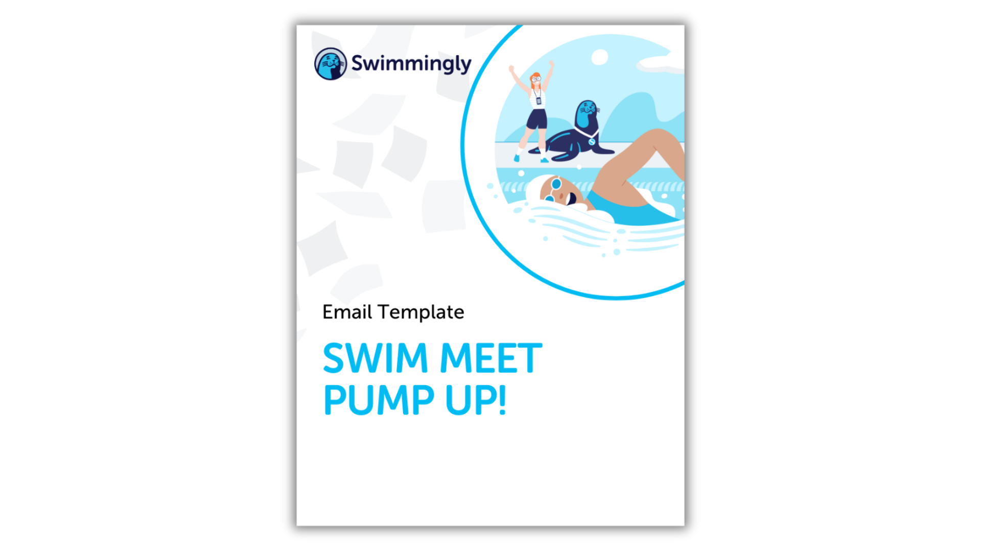 Email Template - Swim Meet Pump Up