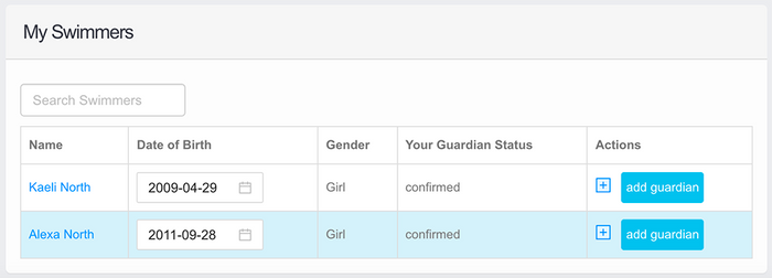 Guardians can invite other users